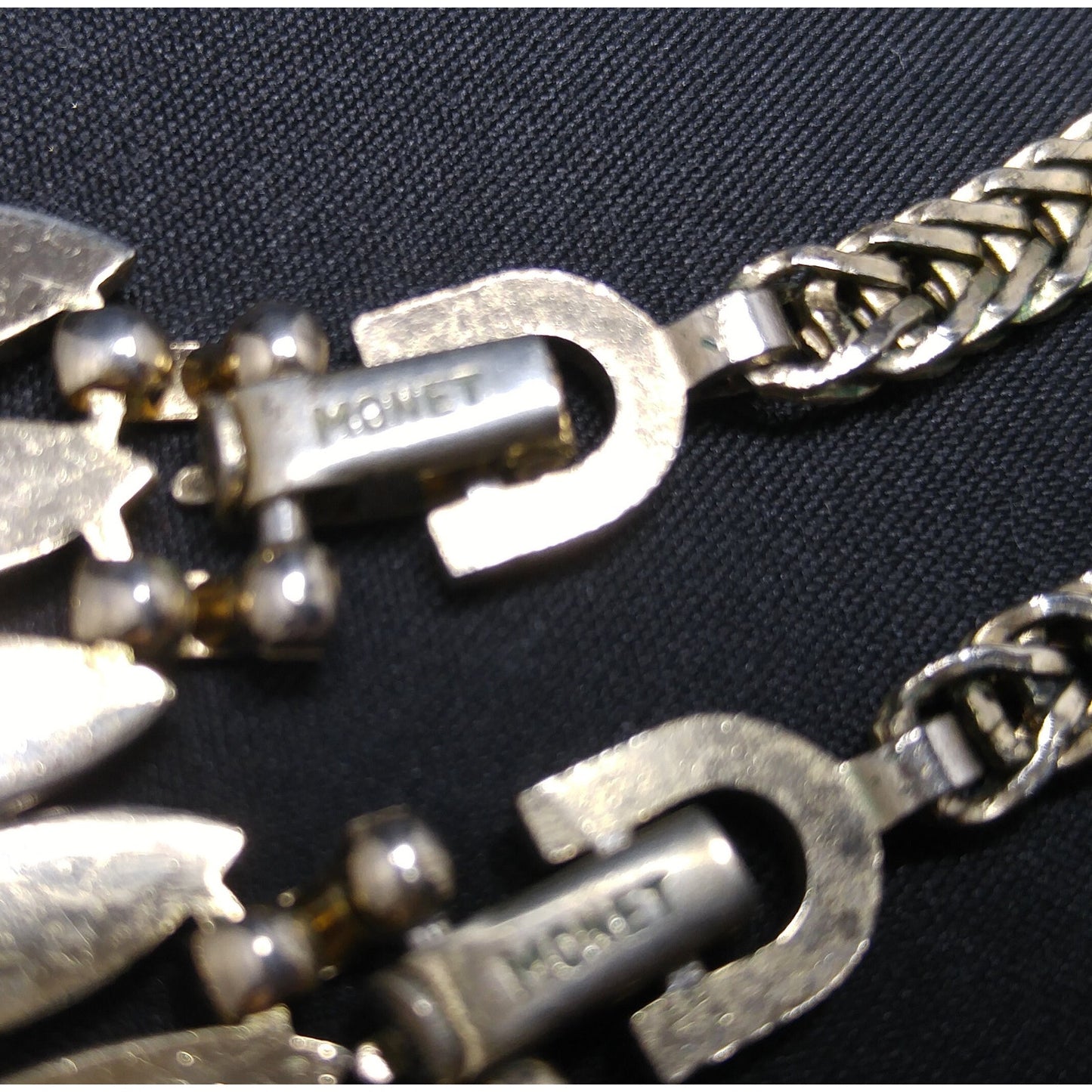 Monet Carousel Series Necklace, Book Piece, 1950s Vintage Jewelry