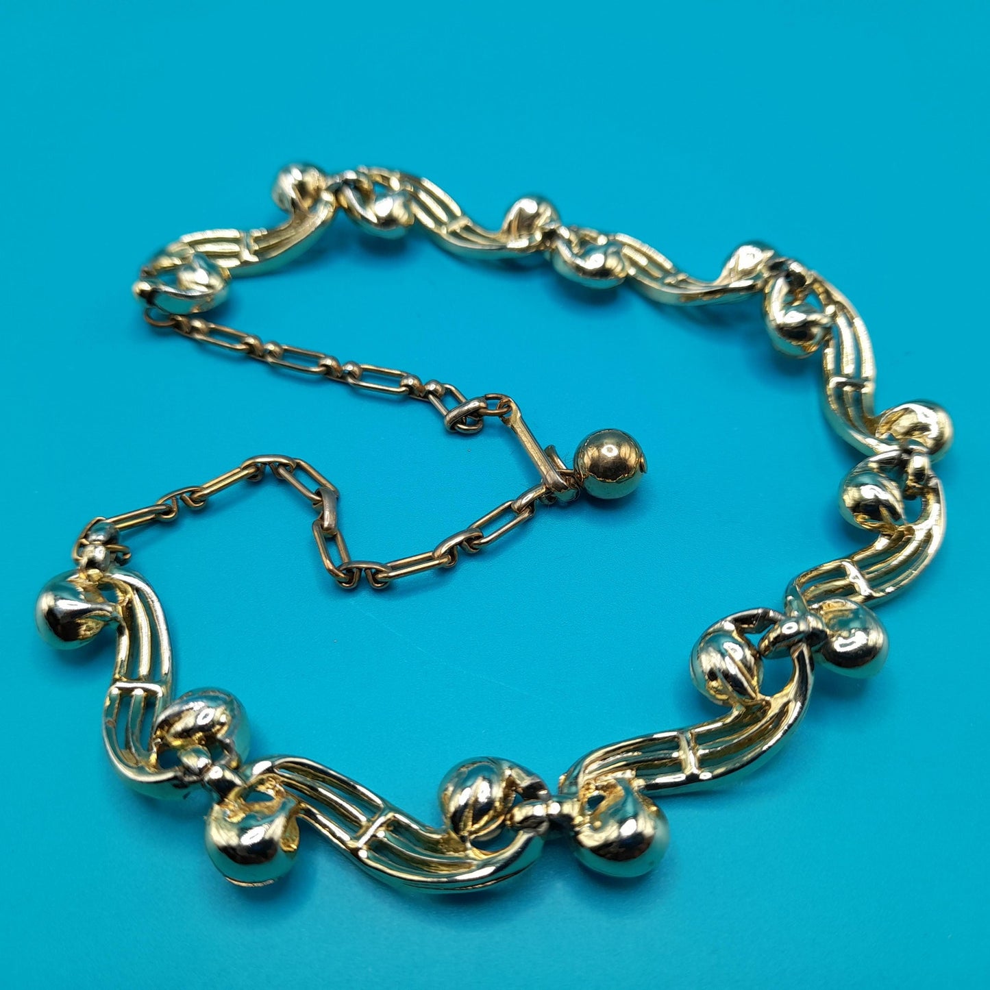 Vintage Aurora Borealis Choker Necklace, Unsigned Schrager, 1950s Vintage Jewelry
