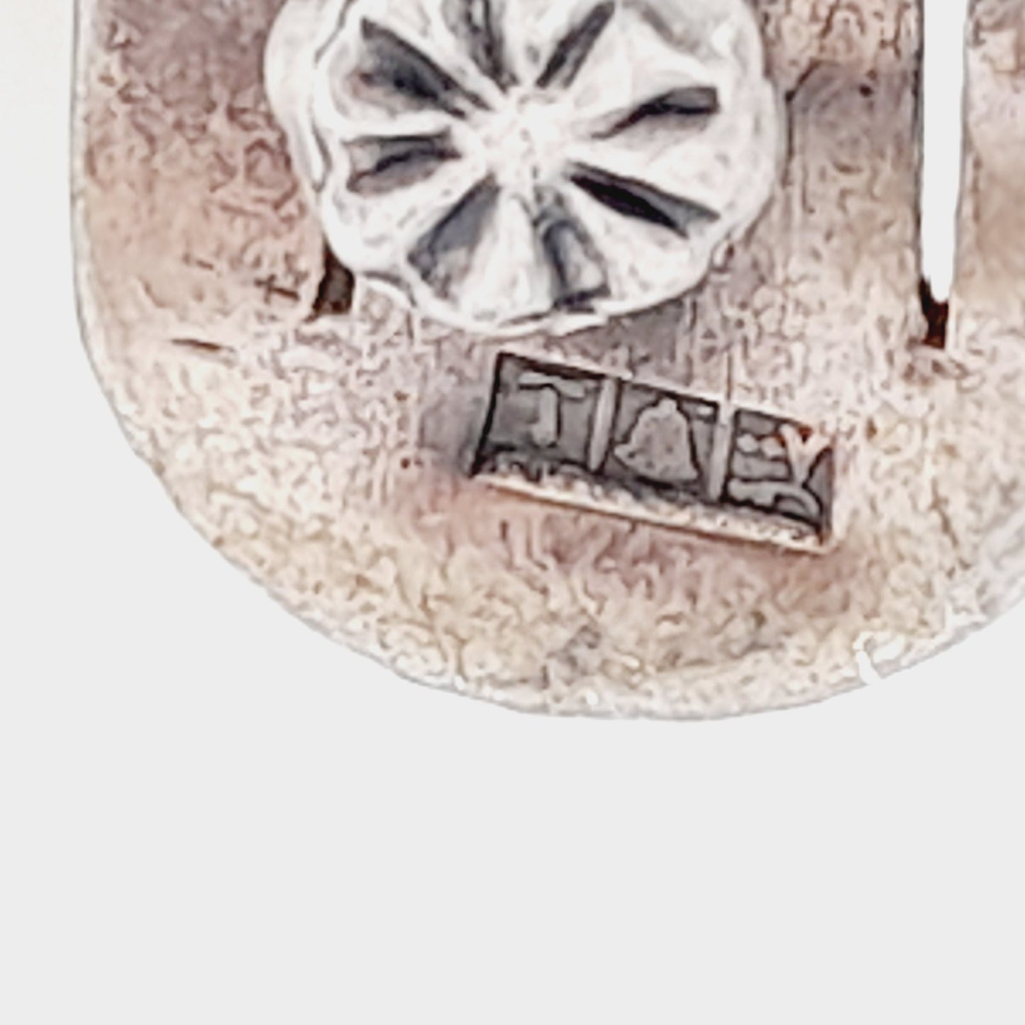 Antique Art Deco Silver Egyptian Revival Scarab Bracelet