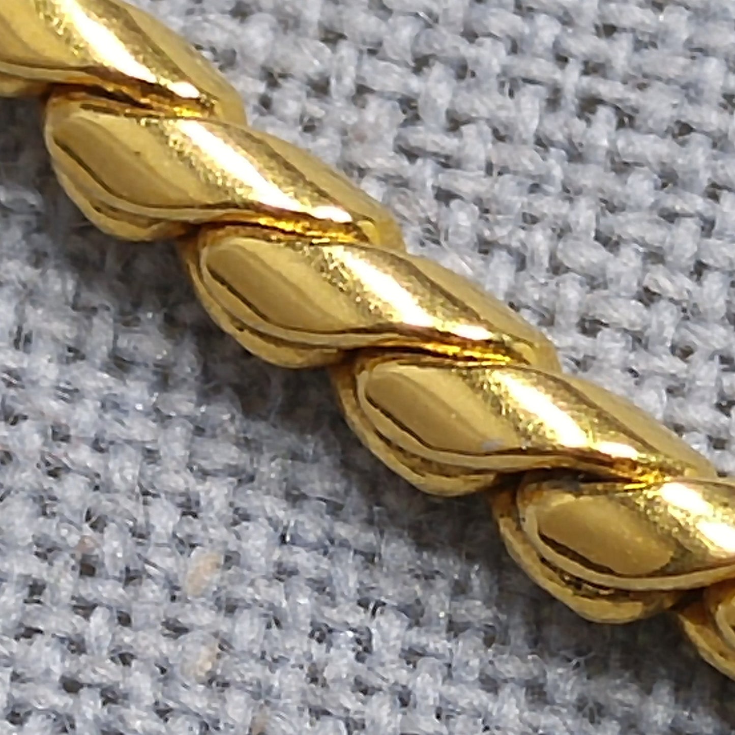 Vintage Vendome Gold Plated Necklace, Adjustable to 18"