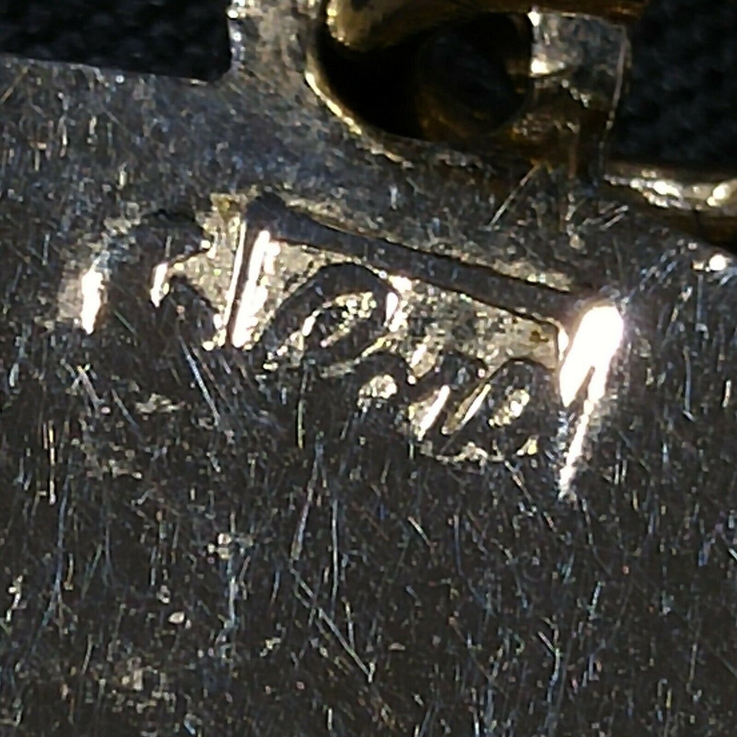 Coro Pegasus Heart Leaf Bracelet, Engravable Charm, Gold Plated, 1950s Vintage Jewelry