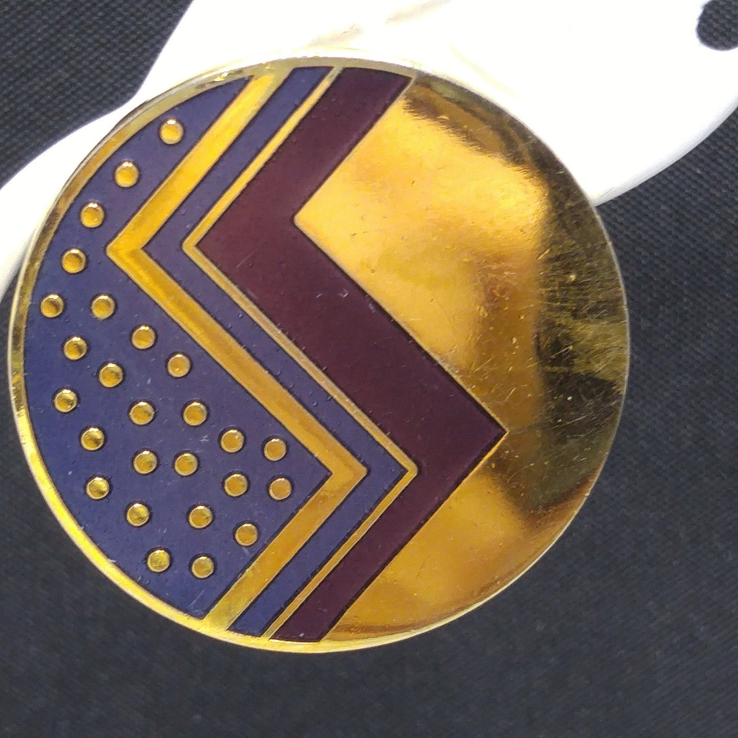Vintage Laurel Burch Cloisonne Enamel Post Earrings, Gold Plated