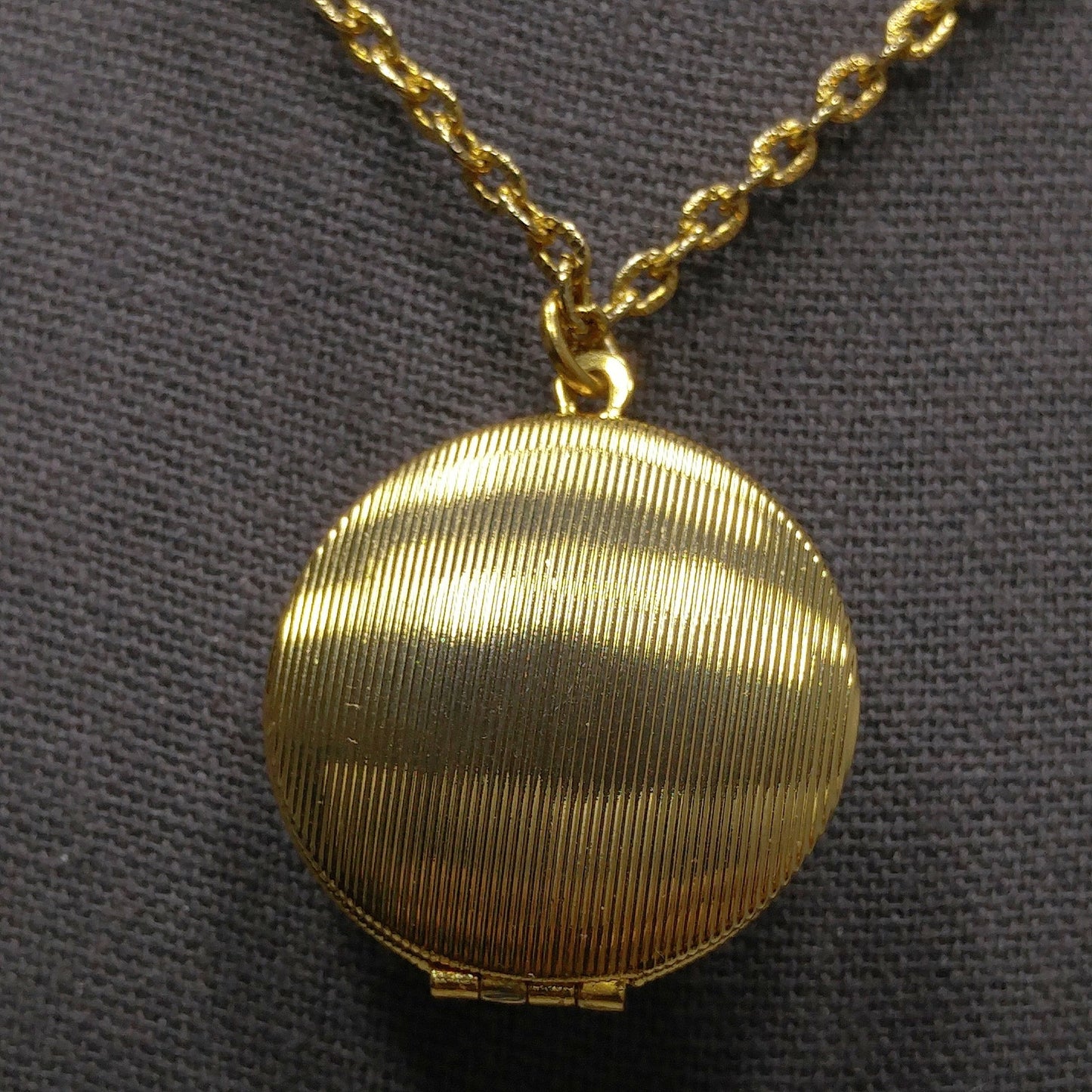 Vintage Perfume Floral Locket Necklace, Solid Perfume Inside, 1960s Vintage Jewelry