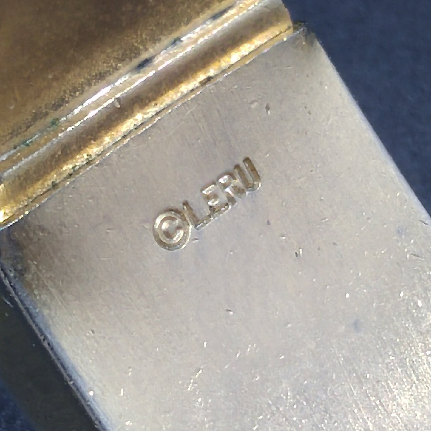 Vintage Leru Baguette Rhinestone & Pearl Cuff Bracelet & Clip Earrings Set 1950s