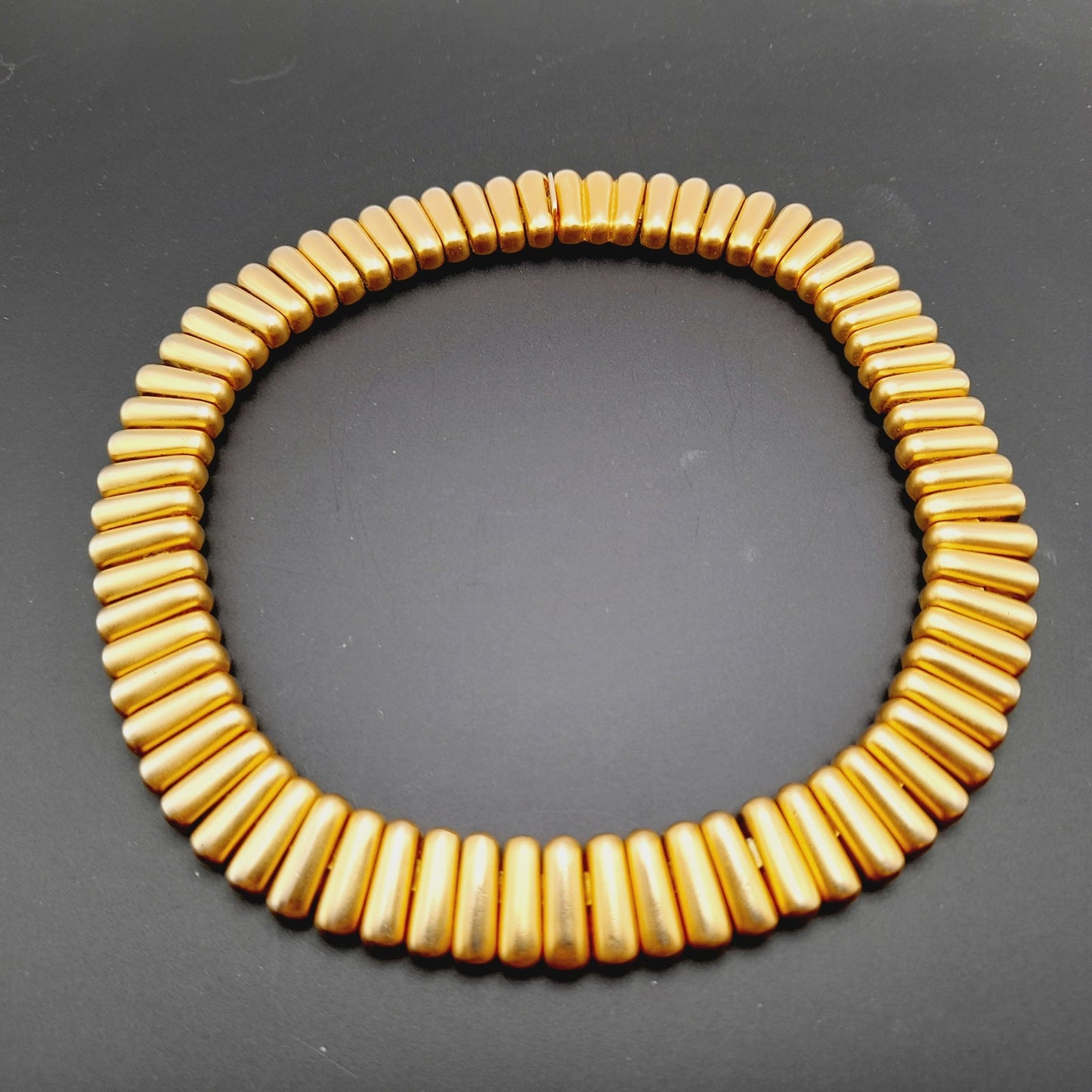 Vintage CINER Gold Plated Choker Necklace