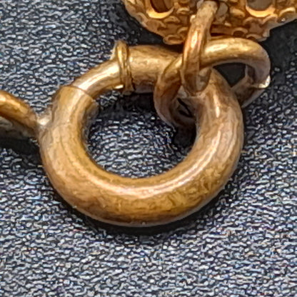 Vintage Italian Wedding Cake Bead Necklace Earrings Set, Venetian Lamp-work, 1940s Jewelry