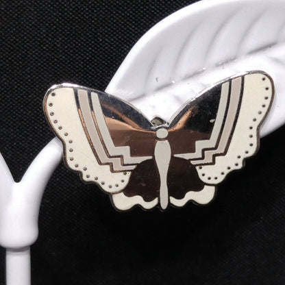 Laurel Burch "Papillon" Post Earrings, Butterfly Cloisonné Enamel, 1980s Vintage