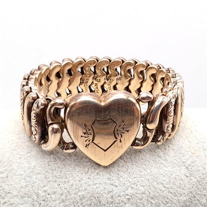 Vintage American Queen Expansion Bracelet, Pitman & Keeler, Sterling Base
