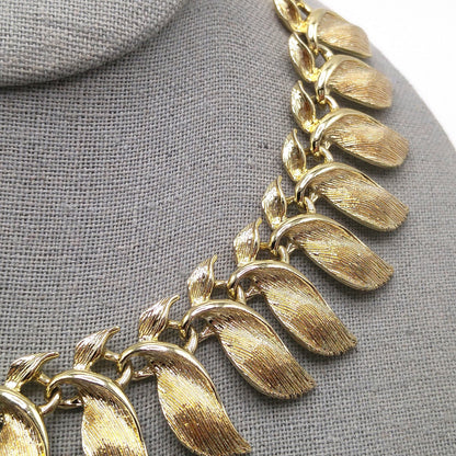 Pakula Gold Plated Necklace, Mid-century Modern, 1960s Vintage Jewelry