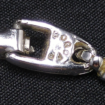 Vintage Bogoff Rhinestone Necklace Bracelet Earrings Set 1950s Rhodium Parure