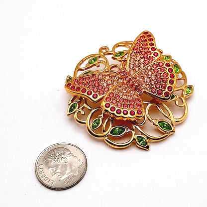 Swarovski Butterfly Brooch - Garden of Tranquility 2002