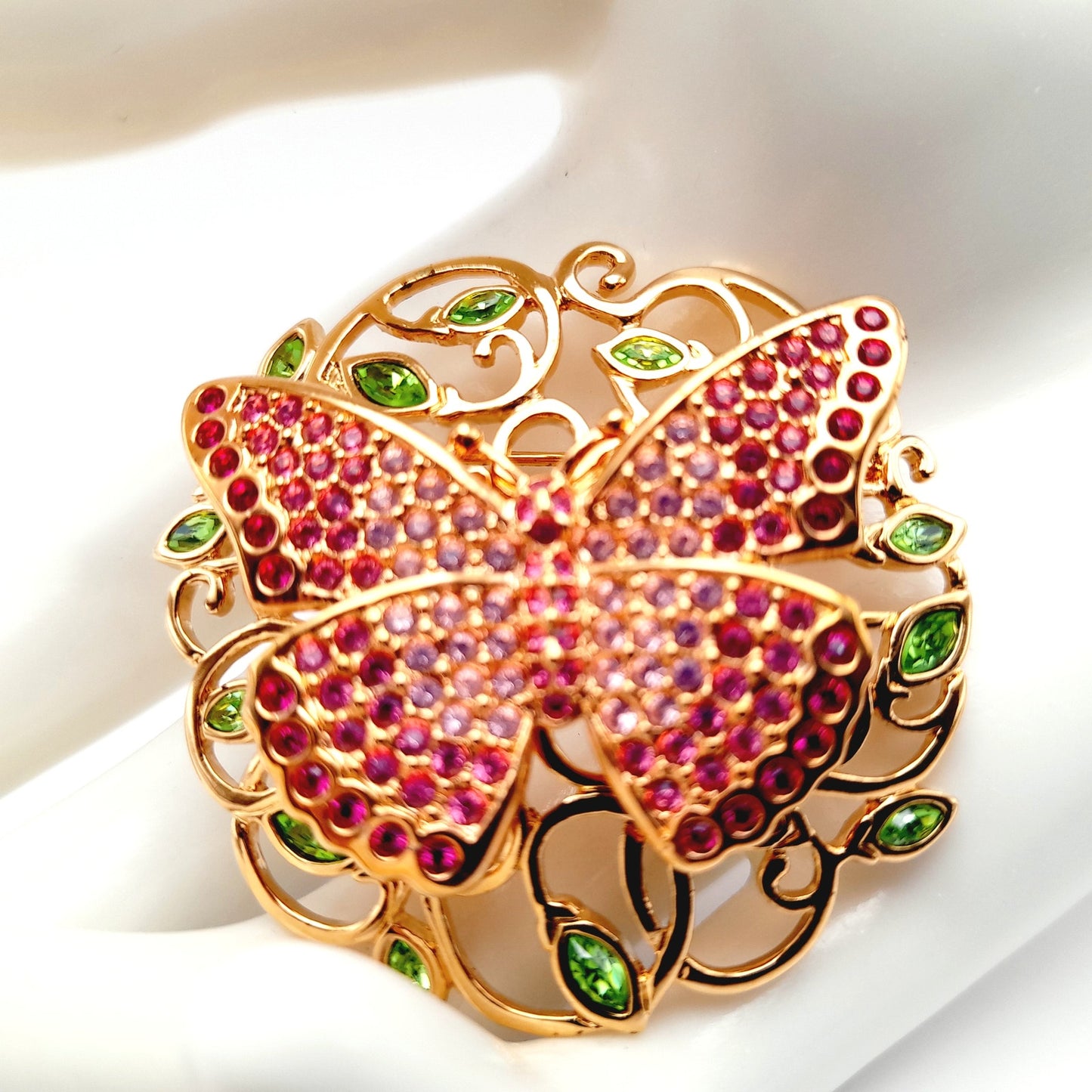 Swarovski Butterfly Brooch - Garden of Tranquility 2002