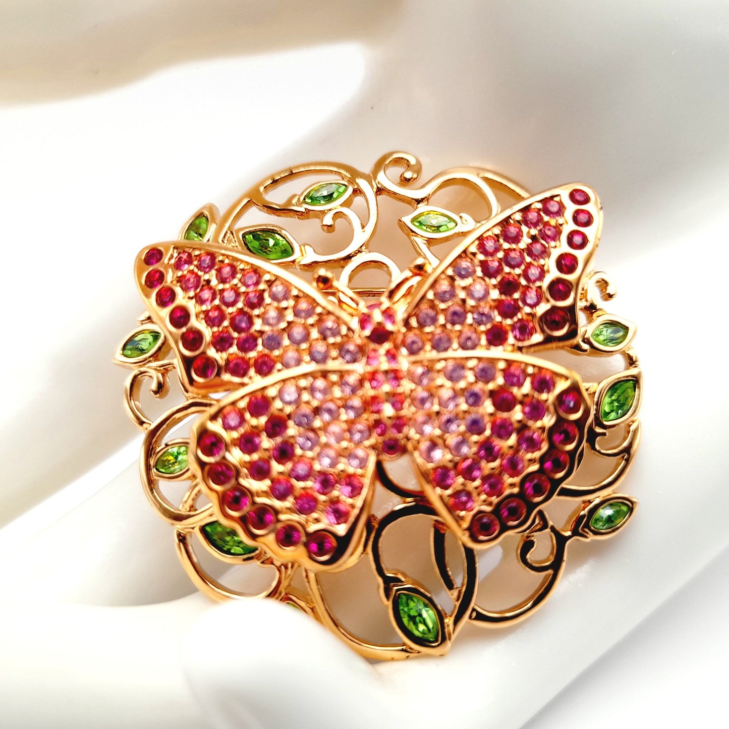 Swarovski Butterfly Brooch - Garden of Tranquility 2002