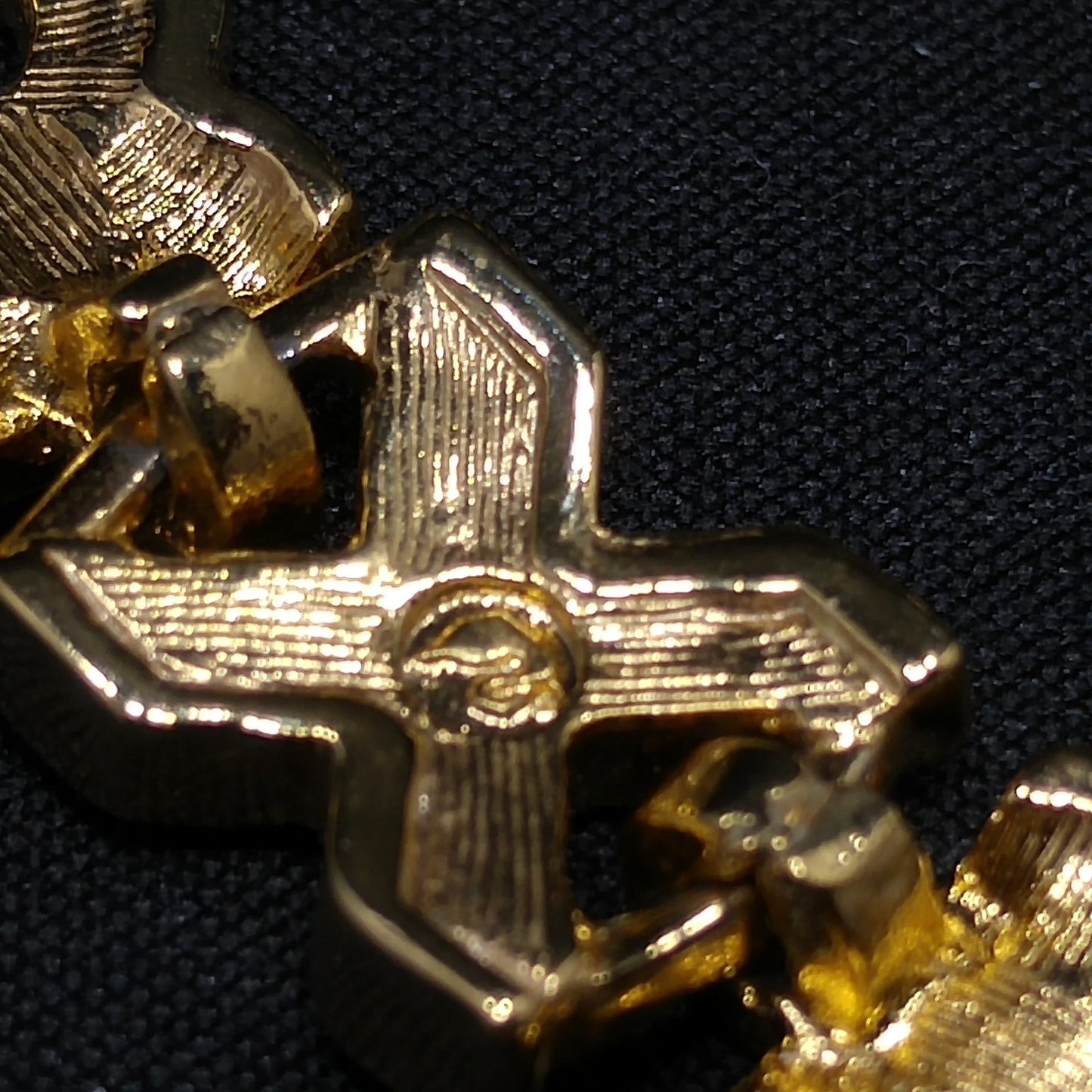 Swarovski Necklace & Bracelet Set – 1980s 1990s Gold Plated XOXO Design with Clear Rhinestones, Signed Swan Logo