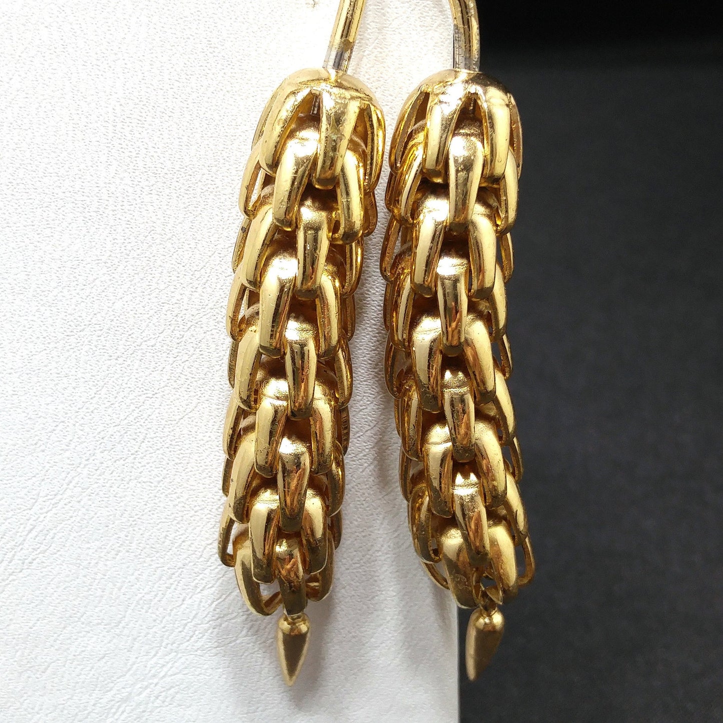 Napier "Wheat Chain" Brooch, Eugene Bertolli Designer, Book Piece, 1950s Vintage Jewelry