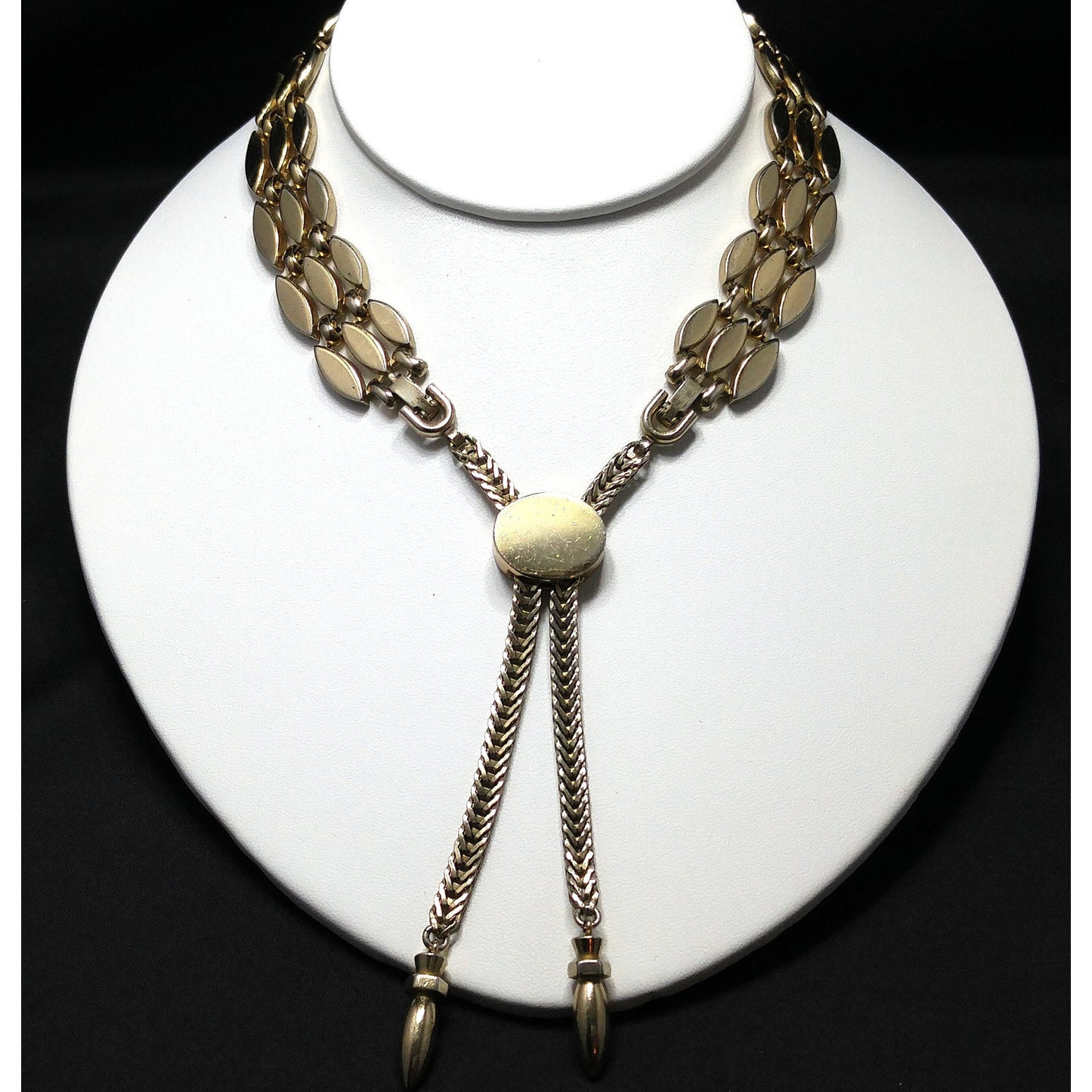 Monet Carousel Series Necklace, Book Piece, 1950s Vintage Jewelry