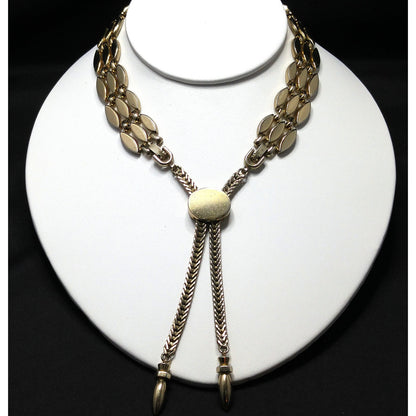 Monet Carousel Series Necklace, Book Piece, 1950s Vintage Jewelry
