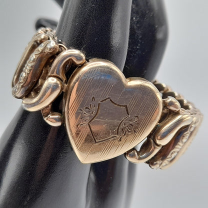 Vintage American Queen Expansion Bracelet, Pitman & Keeler, Sterling Base
