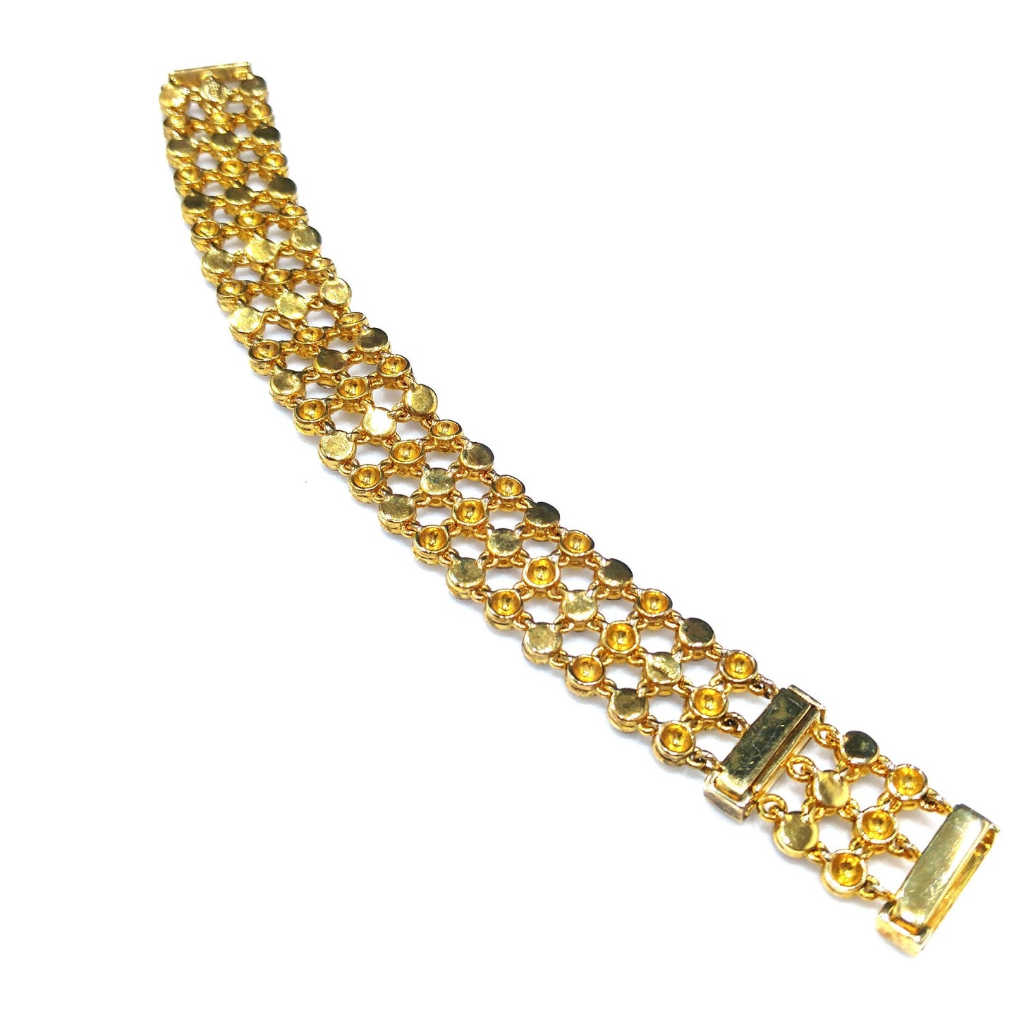 Jackie Kennedy JBK Bracelet by Camrose & Kross, Topaz Rhinestone, COA