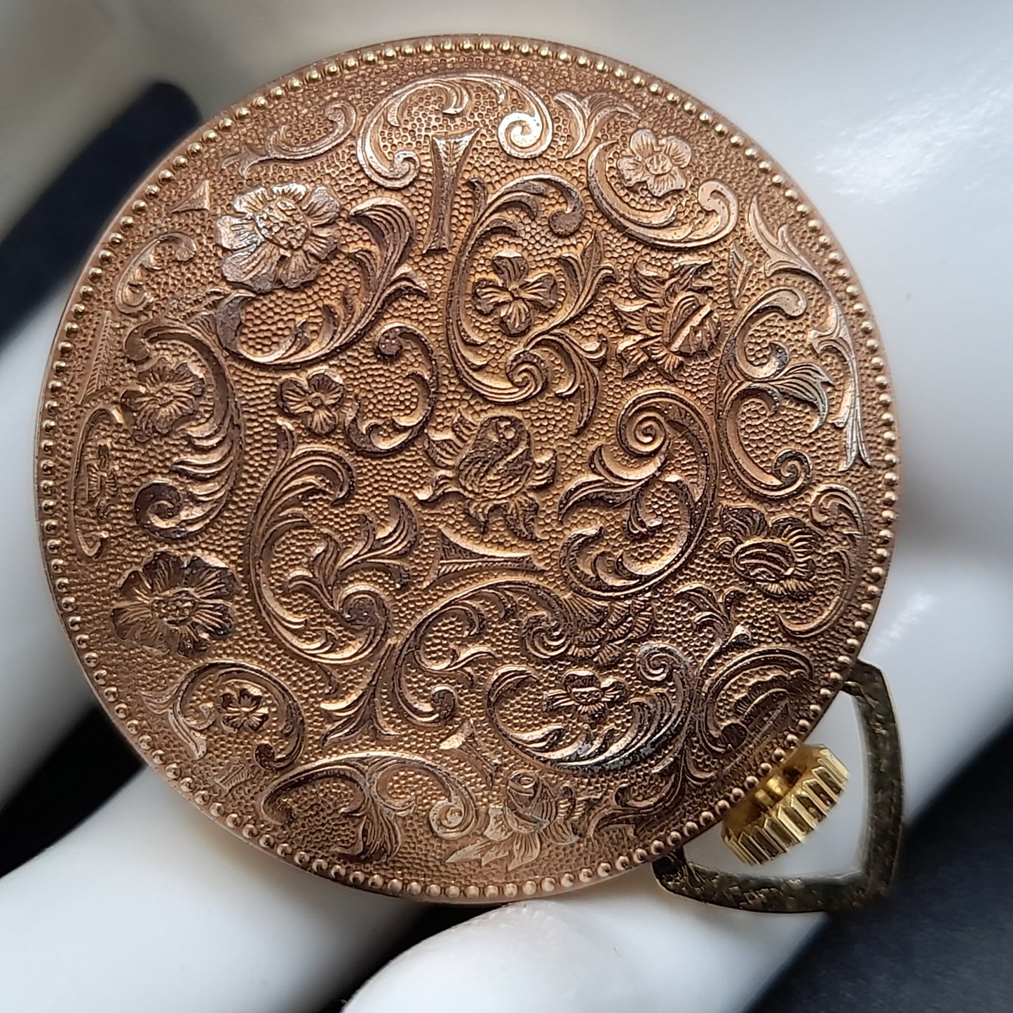 Vintage Chalet Watch Pendant, Runs, Wind-up, Swiss Made, Working