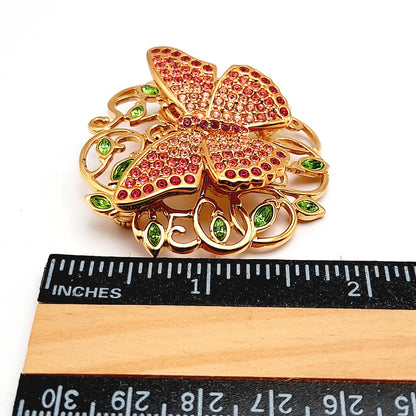 Swarovski Butterfly Brooch - Garden of Tranquility 2002