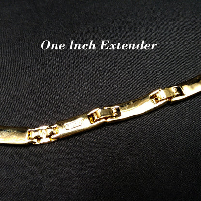 Monet Satin Finish Choker Necklace, Gold Plated, 1950 Vintage Jewelry