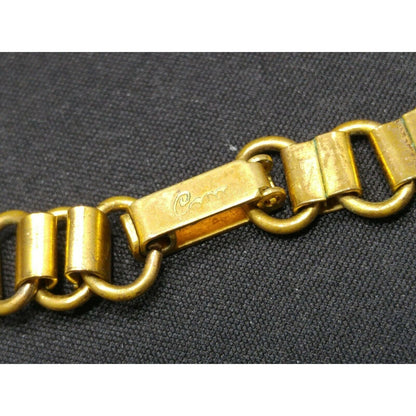 Coro 1948 Adolph Katz Bow Pendant Necklace, Gold Plate, Purple Rhinestones