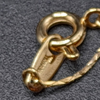 Liberty 12K GF Locket Necklace on Crown Trifari Chain Vintage Mid Century 2 Photo